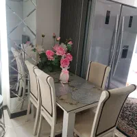 میز نهارخوری،|میز و صندلی غذاخوری|هرسین, |دیوار