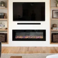 شومینه برقی مایوک گرمایشی و بدون گرمایش سایز ۱۲۰