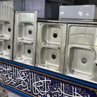 پخش گاز سینک استیل و گرانتی کابینت ۶تیکه پیش ساخته|مصالح و تجهیزات ساختمان|قم, امامزاده ابراهیم|دیوار