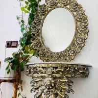 آیینه شمعدان|صنایع دستی و سایر لوازم تزئینی|گنبد کاووس, |دیوار