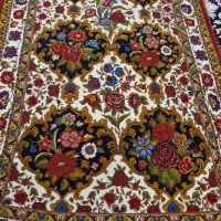 زرع و نیم بختیاری رنگ گیاهی|فرش|تهران, سیمای ایران|دیوار