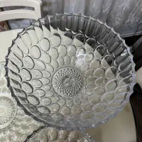 کریستال پذیرایی، سوگا ژاپن، ظرف پایه دار|ظروف سرو و پذیرایی|تهران, بنیهاشم|دیوار