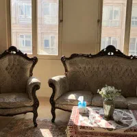 مبل سلطنتی چوب گردو|مبلمان خانگی و میز عسلی|تهران, اباذر|دیوار