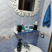 روشویی به همراه آیینه و شلف|لوازم سرویس بهداشتی|آستانه اشرفیه, |دیوار