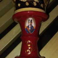 شیشه تنگ سری قلیون قلیان حاج اوغلی اصلی|کلکسیون و سرگرمی|تهران, استاد معین|دیوار