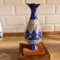 گلدون میناکاری جنس سرامیکی