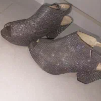 کفش مجلسی نقره ای سایز ۳۸ ۳۹ ۴۰