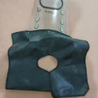 بادگیر موتور ، کلاه ایمنی و دستکش