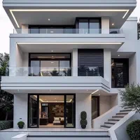 زمین 350 متری 5 طبقه مسکونی اقساط گلستان