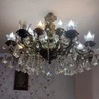 لوستر بزرگ وسط سالنی ۱۶شاخه