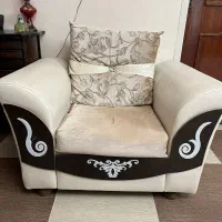 مبل ۷ نفره دست دوم سالم|مبلمان خانگی و میز عسلی|اقلید, |دیوار