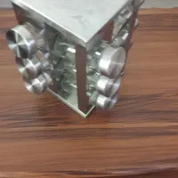 جاادویه استیل چرخشی|آب‌چکان و نظم‌دهنده ظروف|کرمانشاه, |دیوار