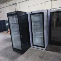 یخچال ایستاده ویترینی نو با گارانتی شرکت