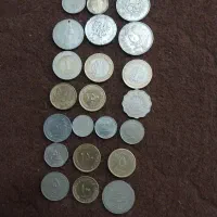 ۲۲تا سکه ایرانی وخارجی