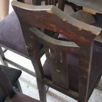 میز ناهار خوری|میز و صندلی غذاخوری|رشت, استقامت ۲|دیوار