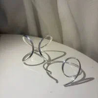 انگشتر آبکاری نقره و مینا کاری|بدلیجات|تهران, سلسبیل شمالی|دیوار