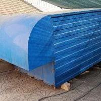 اتاق مسقف نیسان و لوله ای سفید