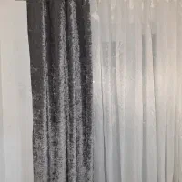 پارچه حریر کتان شاین ودکور مخمل شانل پانچ|لباس|لاهیجان, کوی آزادگان|دیوار