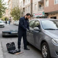 باز کردن درب خودرو