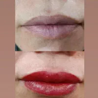 مدل میکروبلیدینگ.شید بروز.میکرو تلفیقی.شید لب