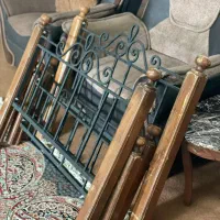 دو عدد تخت یک نفره ۹۰|تخت و سرویس خواب|امیدیه, |دیوار