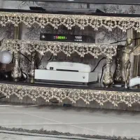 میز نلویزیون برنز با پایه فرشته