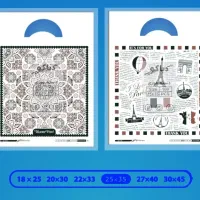 نایلون طرحدار (چاپی) بسته ۱۰۰ عددی