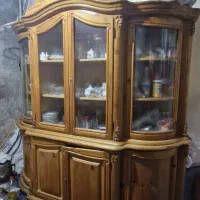 بوفه چوبی از جنس چوب نراد کاملا سالم و بسیار مرغوب