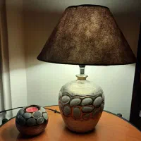 آباژور و شمعدان