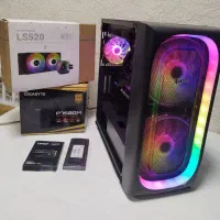 کیس گیمینگ ddr5 نسل ۱۴ asusb760+ 4060ti 16G + rgb