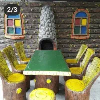 نماه سیمانبری ابنماه آلاچیق کبابپز رنگ امیزی|خدمات پیشه و مهارت|شهرضا, |دیوار