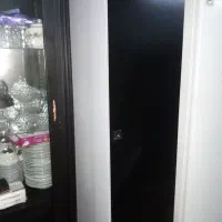 کمد شیشه ایی و همراه با کمد لباس|بوفه، ویترین، کنسول|آستانه اشرفیه, |دیوار