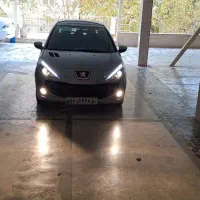 207 پانوراما اتومات تیتانیوم بی رنگ|خودرو سواری و وانت|قدس, شهرقدس|دیوار