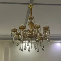 لوستر ۸ شاخه نئوکلاسیک|لوستر و چراغ آویز|هشتگرد, |دیوار