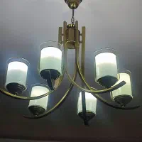 دو عدد لوستر  شش شاخه