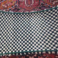 فرش پادری طرح شطرنجی