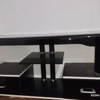 بوفه چوبی ،میز شیشه ای تلویزیون ، تابلو فرش|بوفه، ویترین، کنسول|خوی, |دیوار