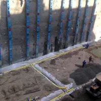 اجرای زهکشی و آببندی آب های سطحی و زیر سطحی