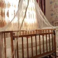 تخت نوزادی کاملا سالم و نو متحرک    ابعاد 1.17&76|تخت و صندلی بچه|تهران, نیاوران|دیوار