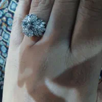 انگشتر نقره نگین دار