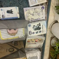 سیسمونی کاملا نو سفید طوسی زیر قیمت|اسباب و اثاث بچه|تهران, اتابک|دیوار