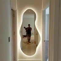 آینه دفرمه وگنبدی|آینه|بندر ماهشهر, |دیوار