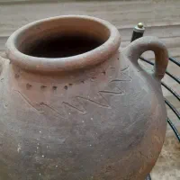 بخاری سالم منقل برنجی  کوزه و خمره کهنه وقدیمی|بخاری، هیتر، شومینه|لاهیجان, کاروانسرابر|دیوار