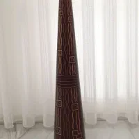 میز تلفن وگلدان چوبی