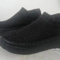 بوت اسپرت بافتنی مشکی|حراج|مشهد, شهرک مهرگان|دیوار