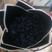 گل و دسته گل رز ، روبانی ، هدیه ای ماندگار|گل مصنوعی|کرمان, |دیوار