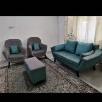 مبلمان نیم ست پنج نفره در حد نو|مبلمان خانگی و میز عسلی|اهواز, کوی نفت|دیوار