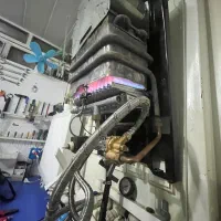 آبگرمکن ایران شرق سرویس شده