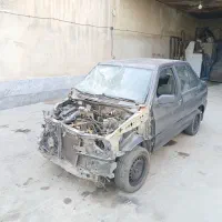 پراید مدل 1389 تصادفی