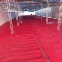 فروش موکت قرمز  کارکرده نمایشگاهی|موکت|ساوه, |دیوار